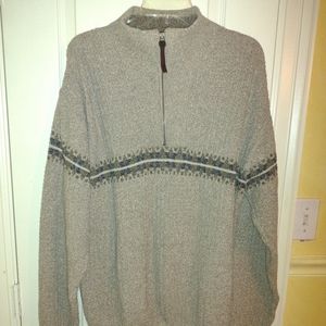 St Johns 'Bay Man Pullover Sweater with Zipper